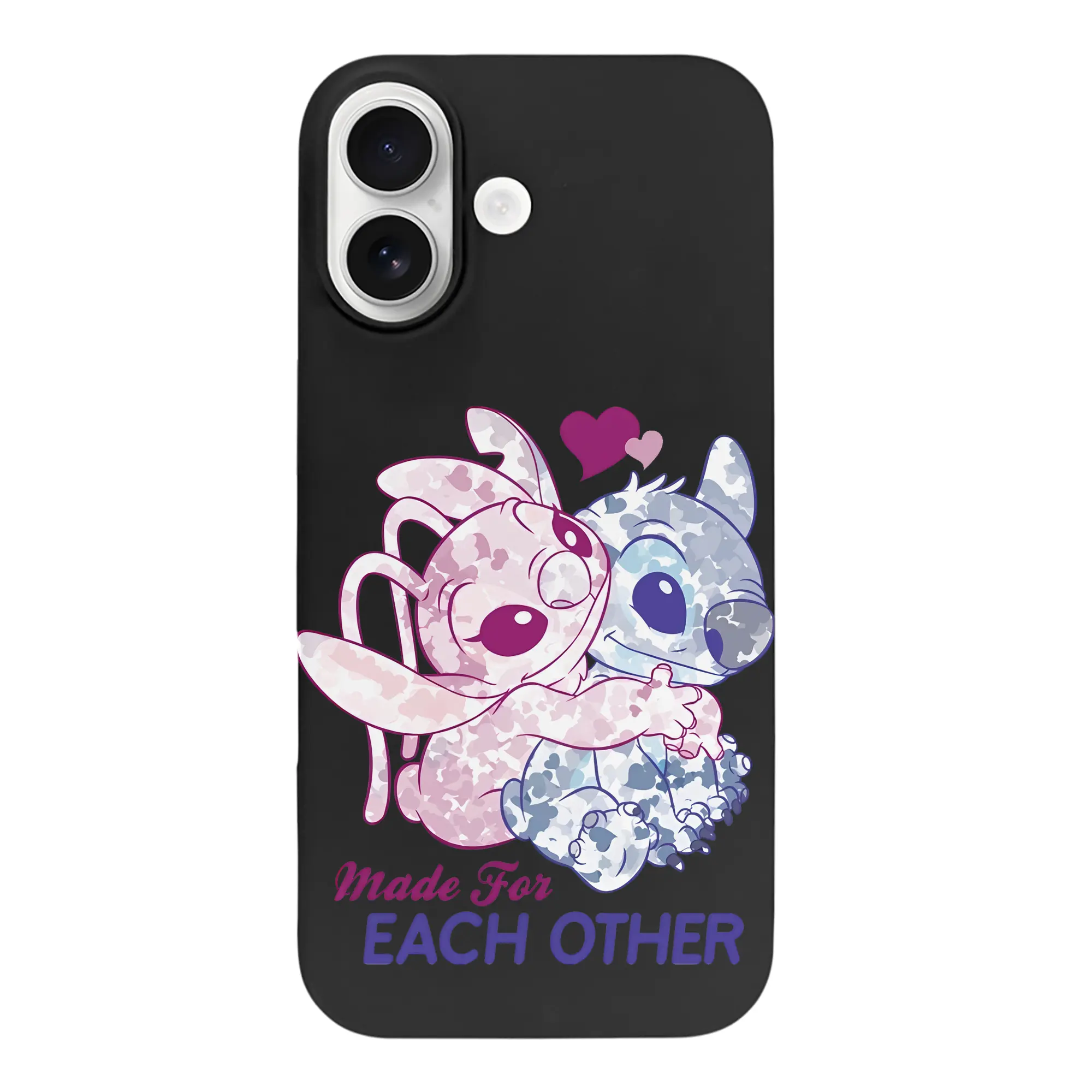 リロ＆スティッチ グッズ エンジェル - iPhone 17 シリーズ シリコンケース 薄型 耐衝撃 指紋防止 ソフトタッチカバー 精密フィット 傷防止 保護ケース iPhone 17/17 Air/17 Pro/17 Pro Max 対応